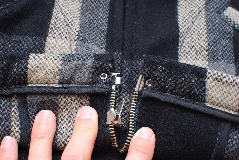 Thumbnail: 1930s REPRO Cushman Wool Jacket Large