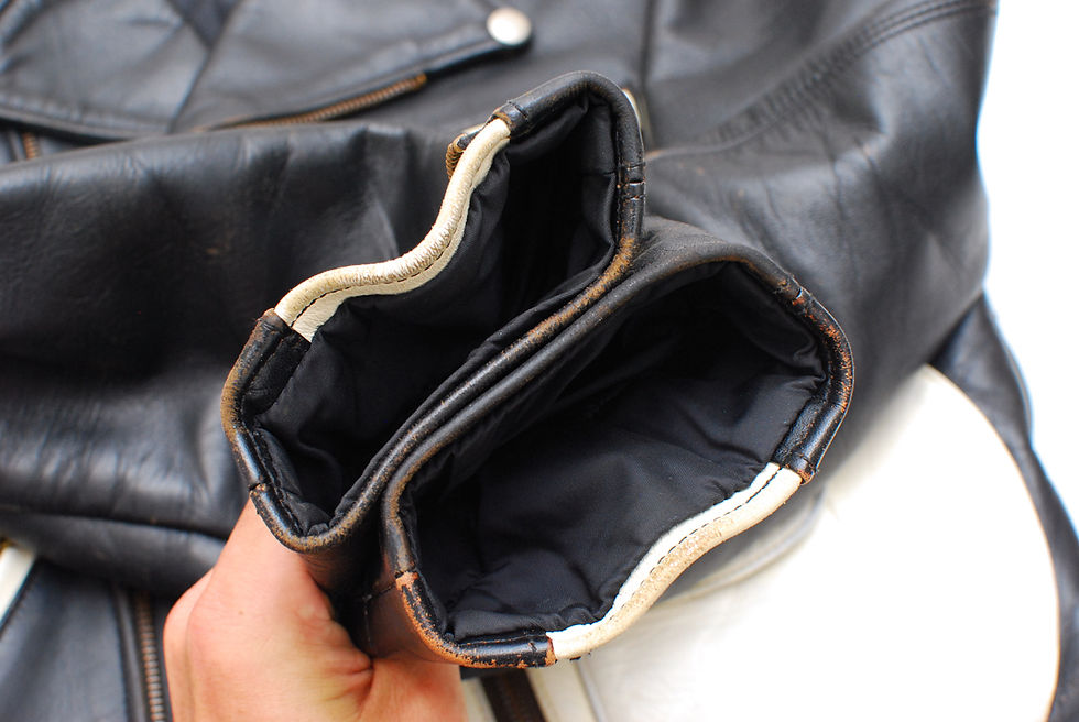 Thumbnail: 1990s Vintage REPRO The Real McCoys Buco J-82 Motorcycle Leather Jacket 38 j-24