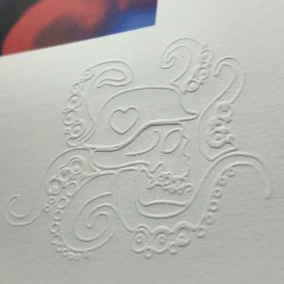 Thumbnail: "Angry Art Basel" Embossed Limited Edition Print