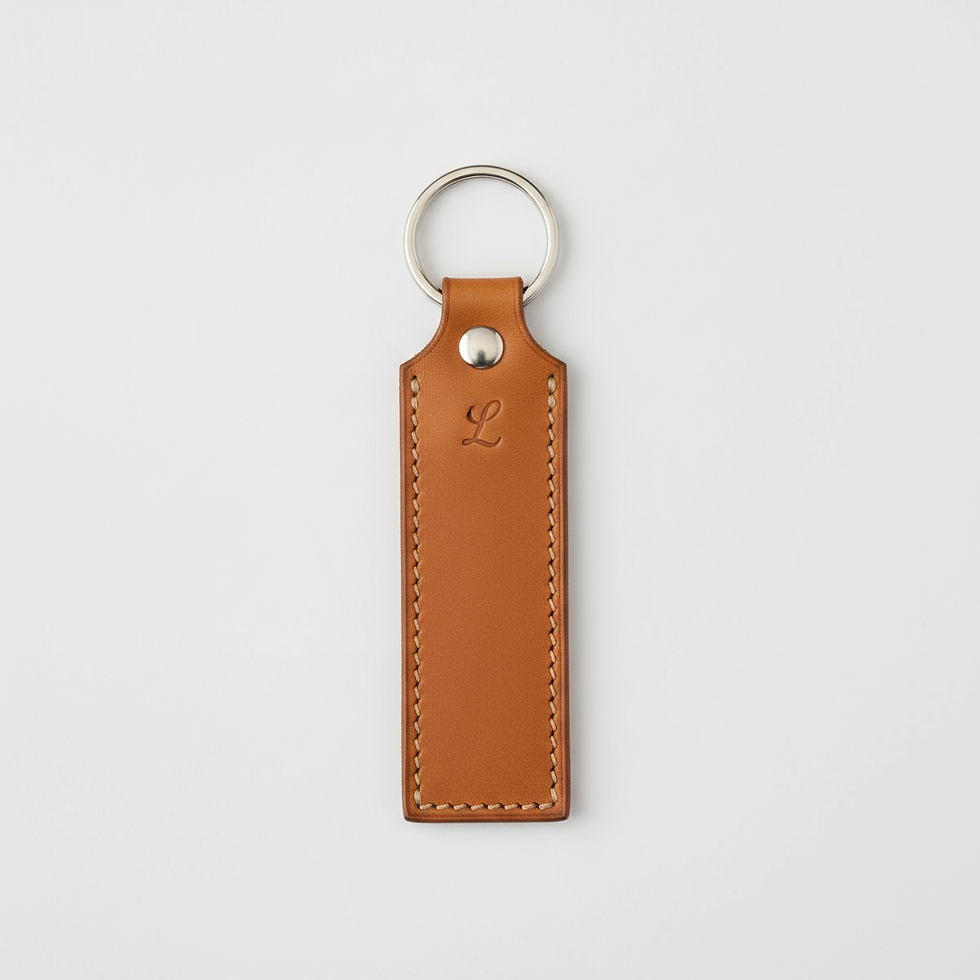 Custom Leather Keychain
