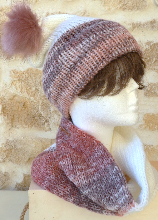 ensemble snood et bonnet