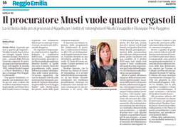 Il PM Musti vuole quattro ergastoli