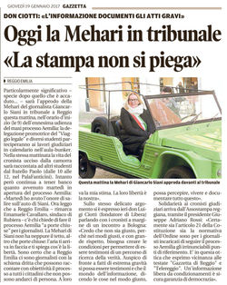 Oggi la Mehari in tribunale