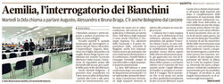 L'interrogatorio dei Bianchini