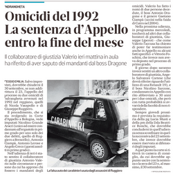 Sentenza entro la fine del mese