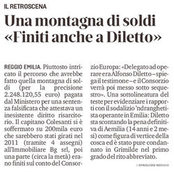 Soldi finiti a Diletto