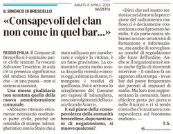 Brescello... non come in quel bar...