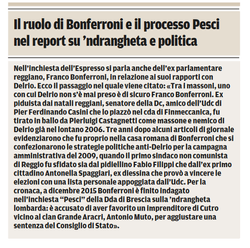 Il ruolo di Bonferroni