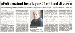 Fatturazioni fasulle per 24 milioni