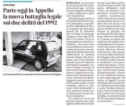 Parte in appello la nuova battaglia