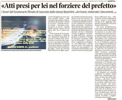 Atti presi dal forziere del prefetto