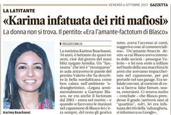 Infatuata dei riti mafiosi