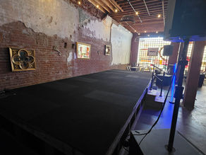 Biggest Stage in the West Bottoms! (So we've been told!)