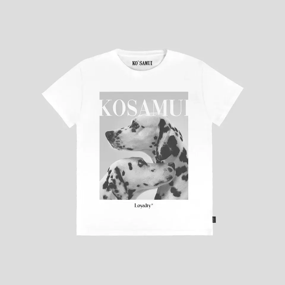 T-shirt Ko Samui  S659  Loyalty white