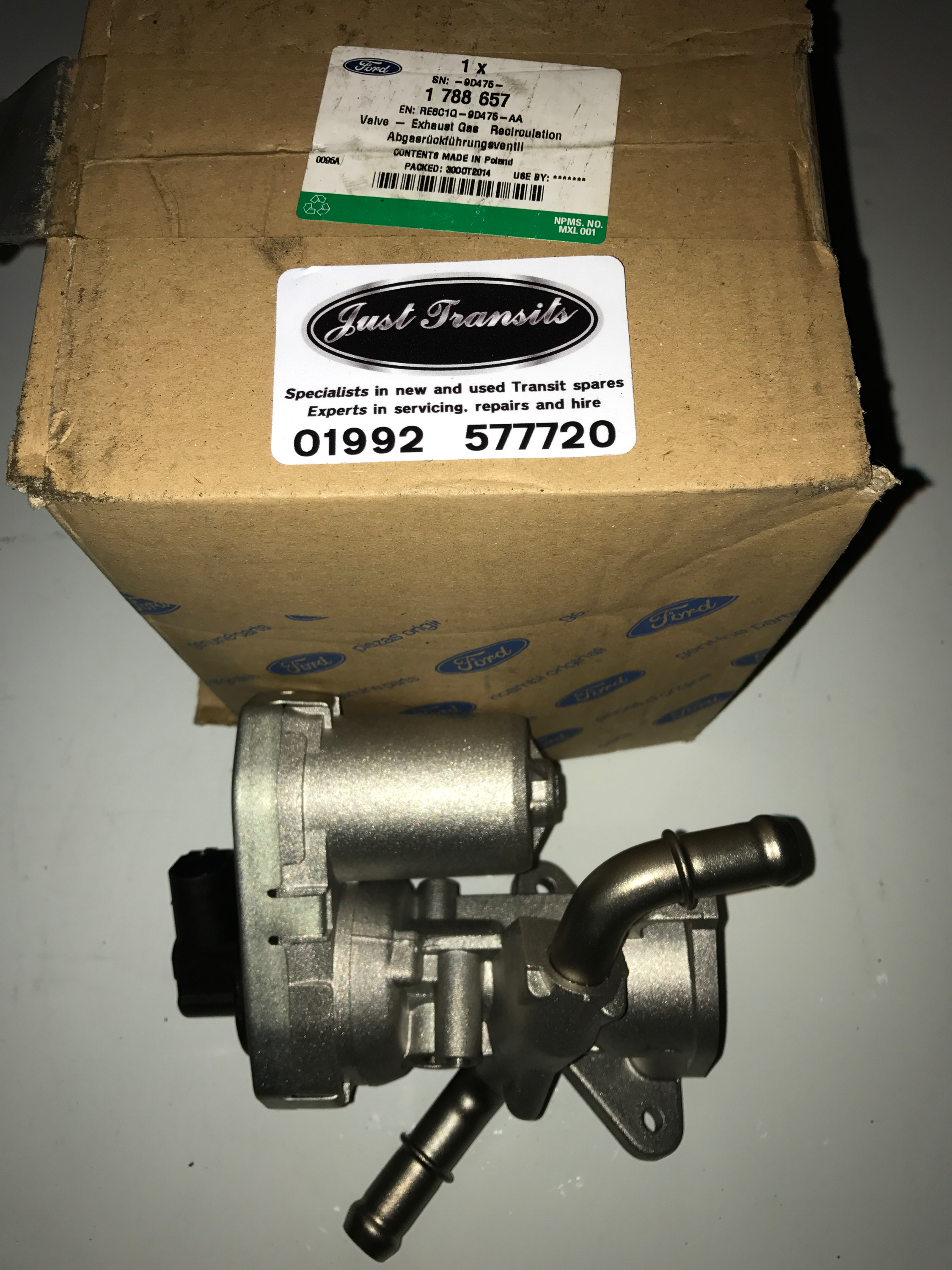 Genuine Ford Transit MK7 new water cooled EGR valv