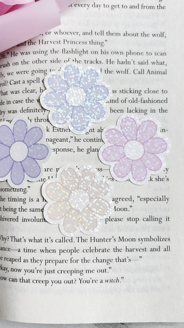 Thumbnail: Holographic Flower Sticker