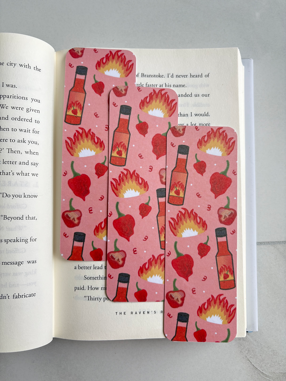 Thumbnail: Red Habanero Savina Bookmark