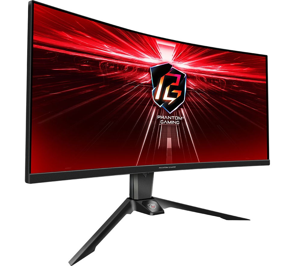ASRock Phantom PG34WQ15R2B Top 5 Curved Gaming Monitor
