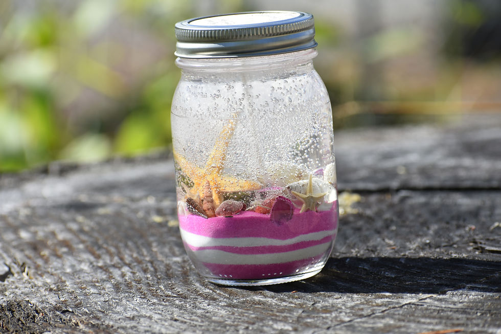 Thumbnail: Sudsy Bubbles Under the Sea (Pink &white)