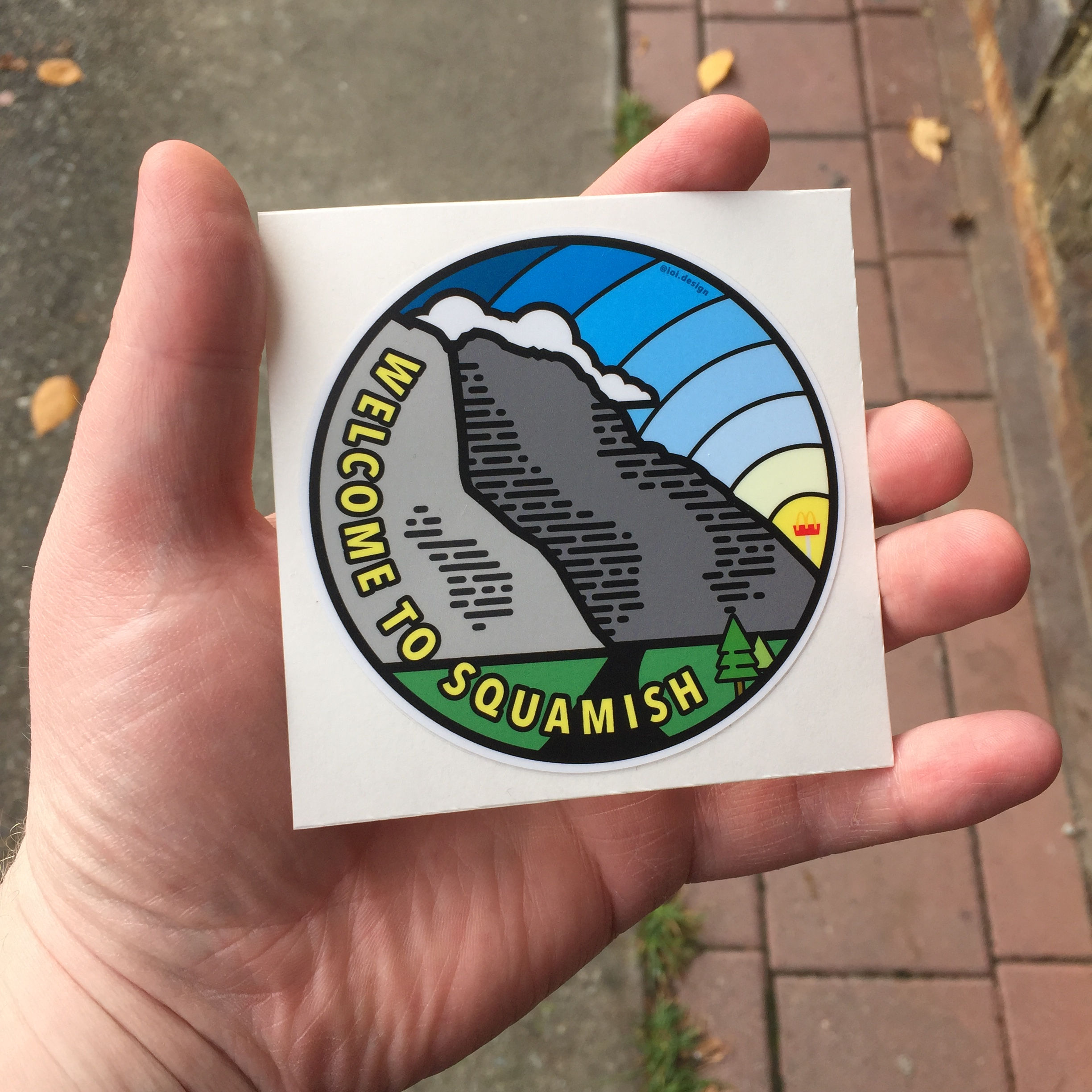"The Monolith" Sticker
