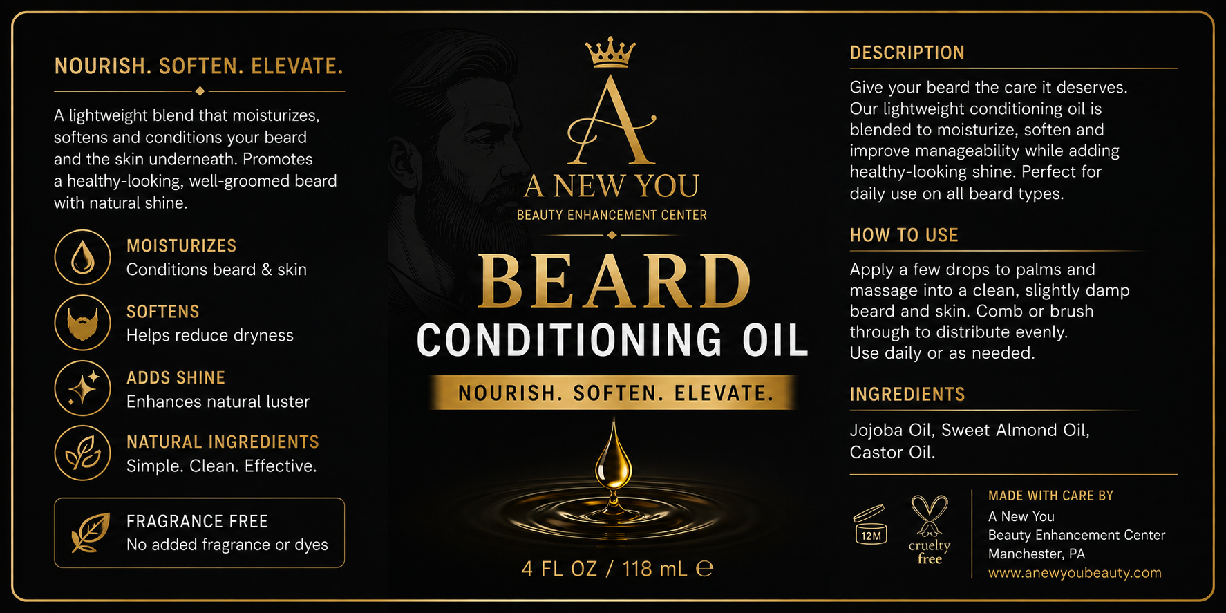 Beard Conditioning Oil