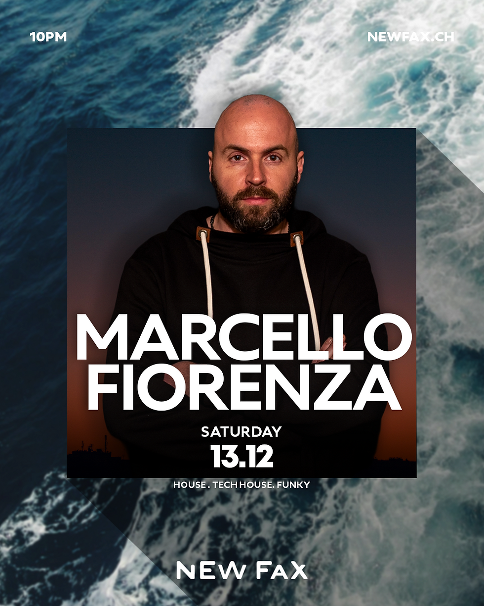 Saturday Night - 13.12.2025 w/ Marcello Fiorenza