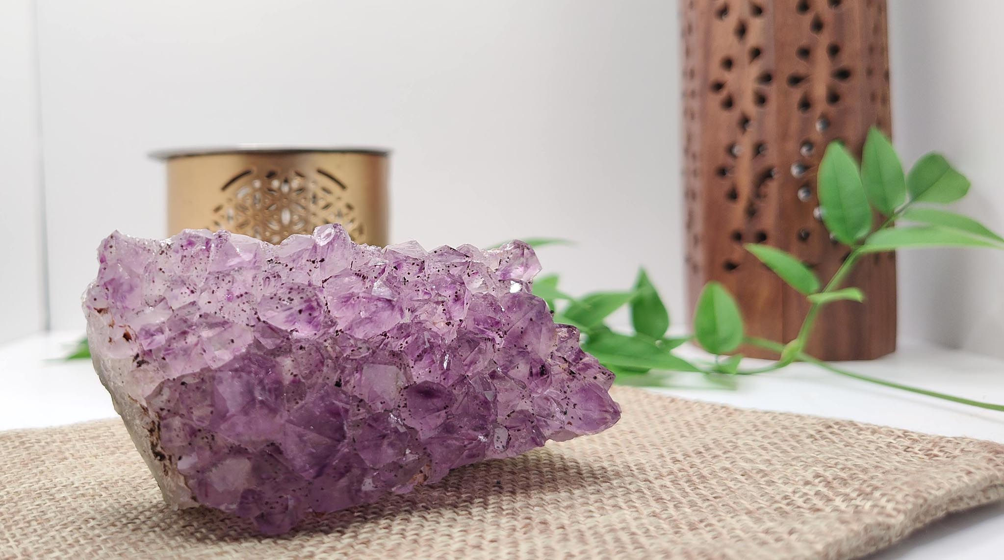 Druse Améthyste • Taille S • DRAT14 • 140gr