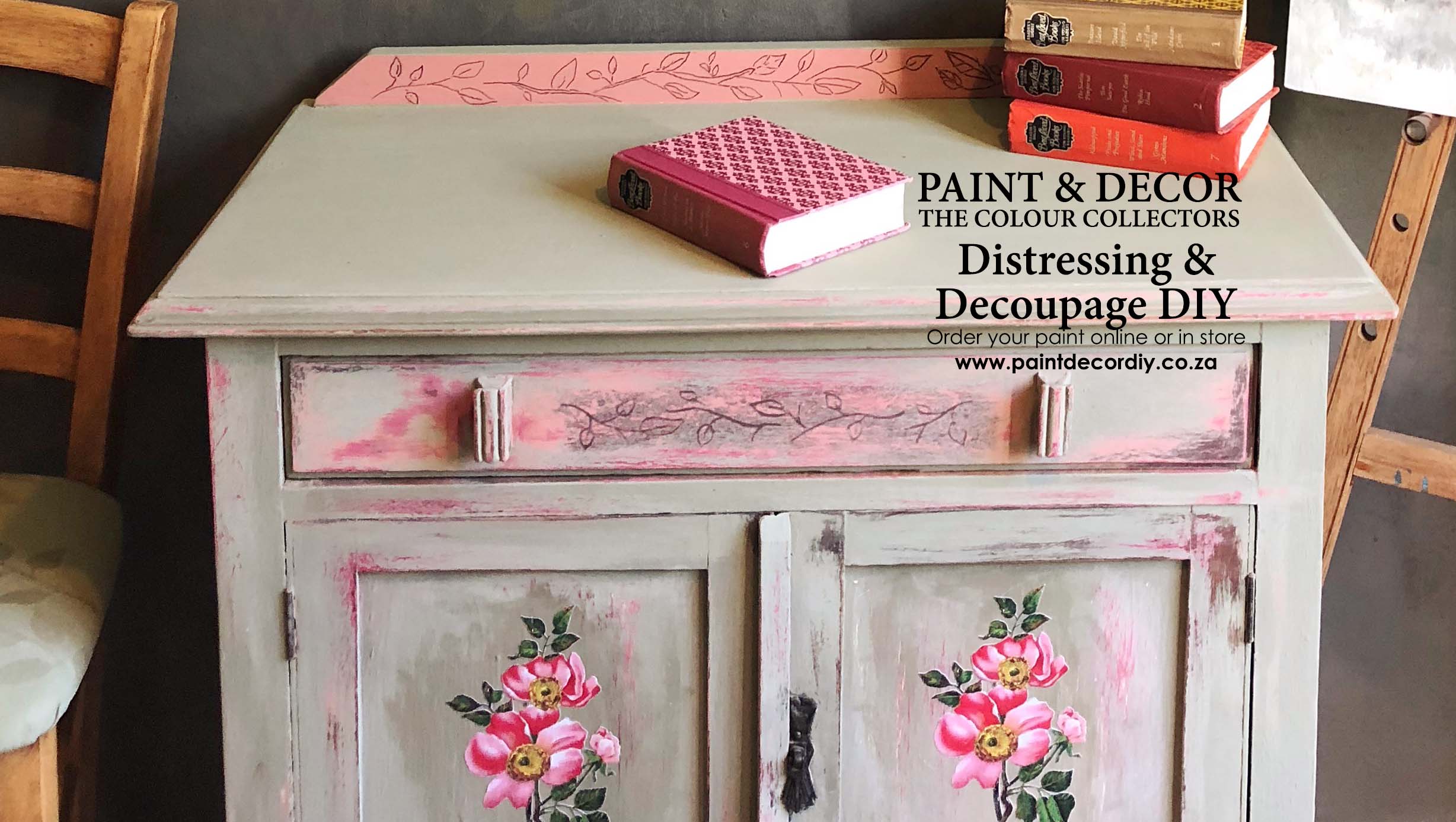 DISTRESS \u0026 DECOUPAGE LIKE A PRO