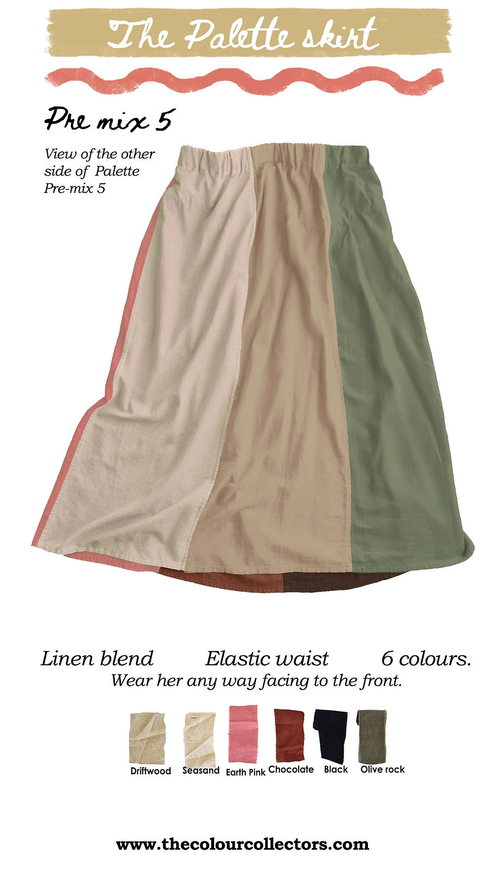 Thumbnail: The Palette Skirt (Pre-mixes)