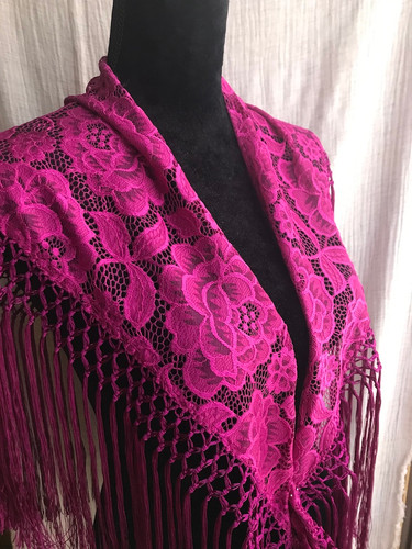 エレガンテレースマントンシージョ ブーゲンビリア | designer's flamenca