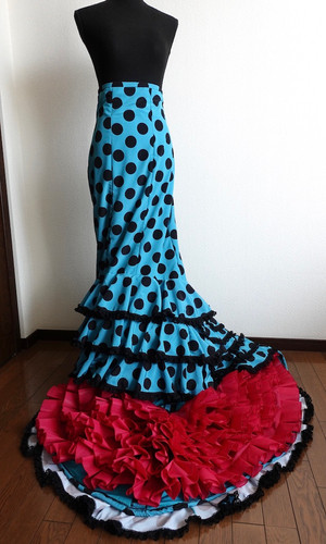 デザインバタデコーラ Agua Marina | designer's flamenca