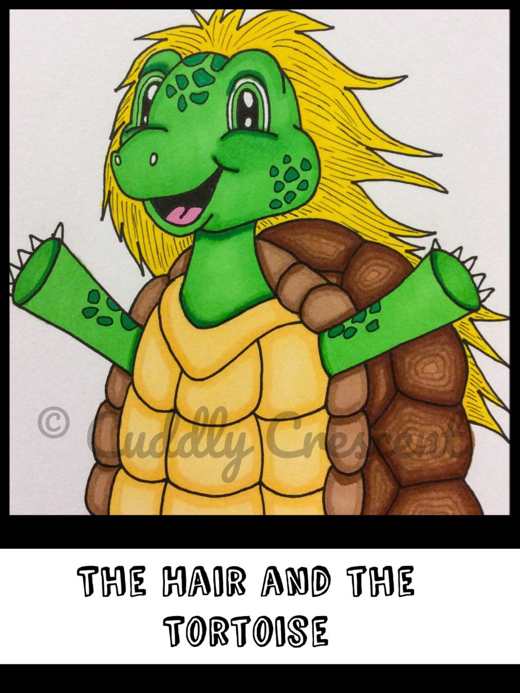 The Hair and the Tortoise Card A6