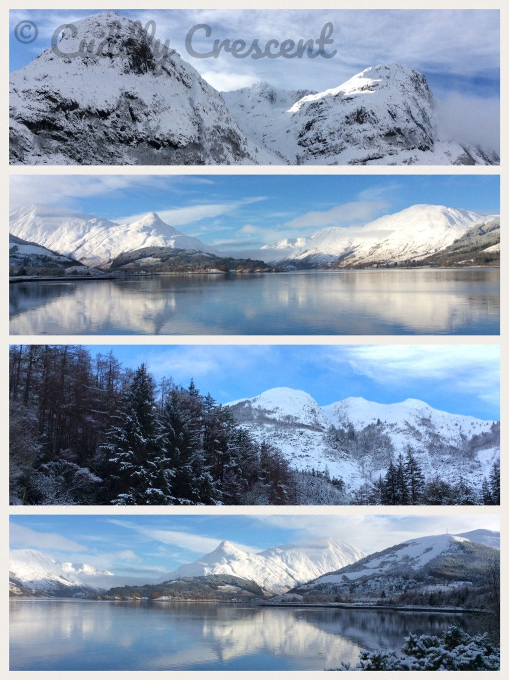 Mountain Montage A6 Card