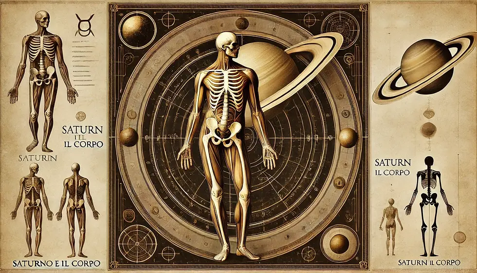 Saturno e il corpo