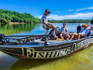 camp de pêche enfant Haute-Vienne et Dordogne, parc perigord limousin, cedrick plasseau guide de pêche, camp de pêche carnassier bateau