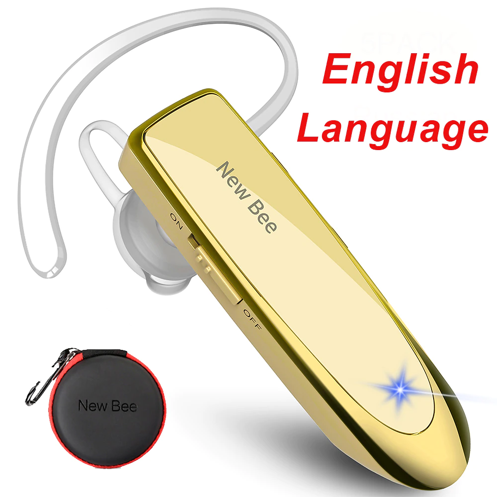 Thumbnail: New Bee-auriculares inalámbricos con Bluetooth 5,0, Mini auriculares manos lib