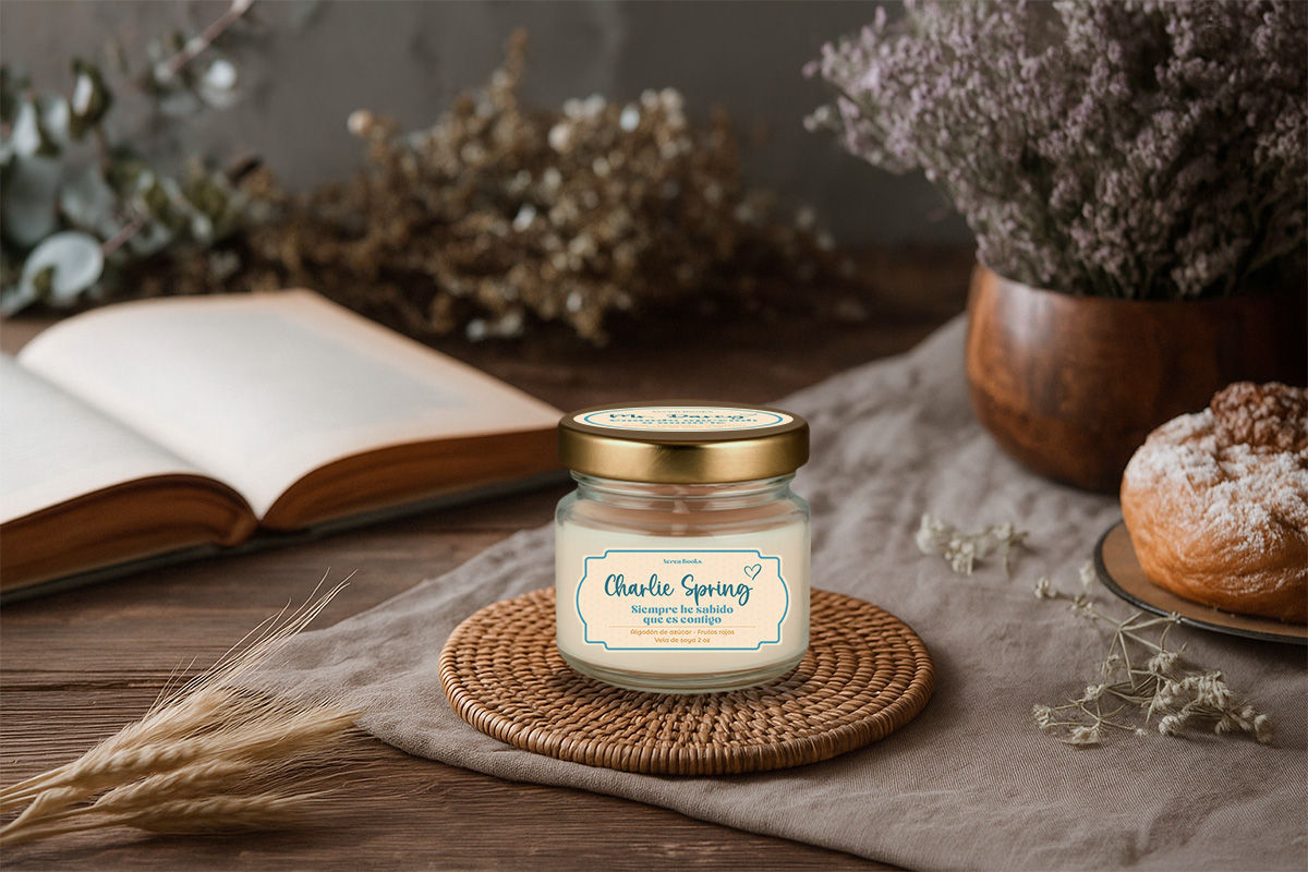 Vela literaria Charlie Spring 2 oz