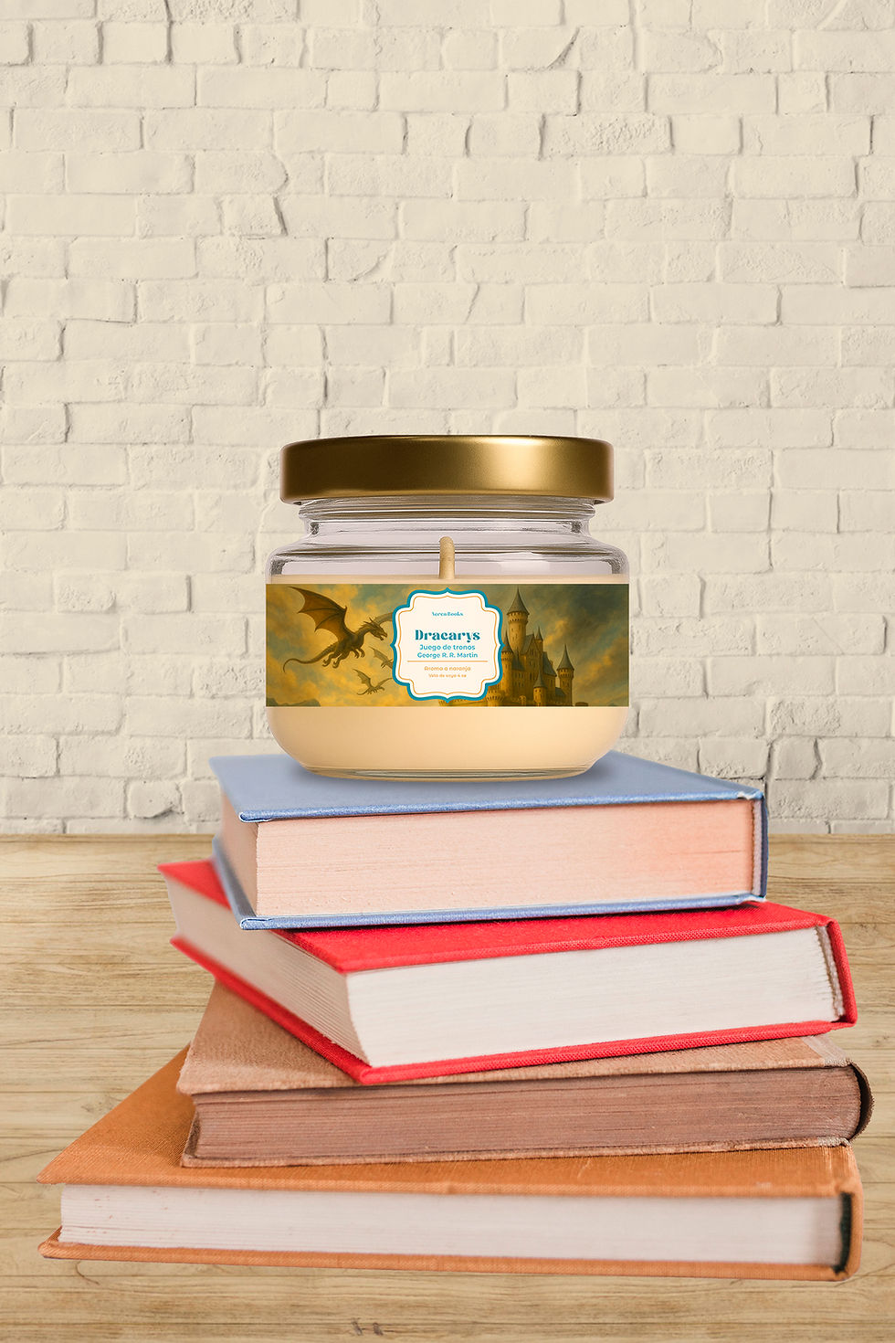 Juego de tronos Vela literaria 4 oz