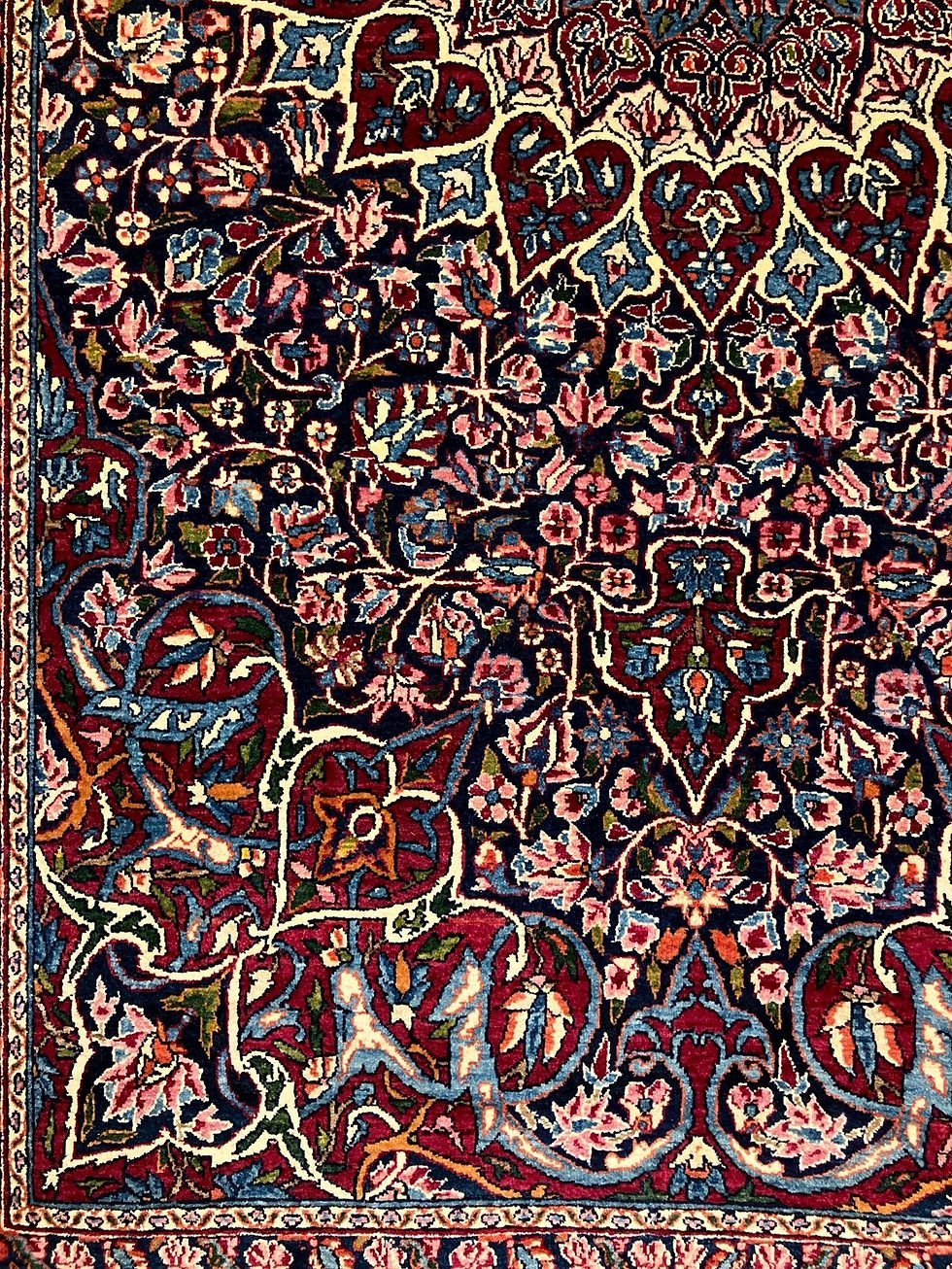 サムネイル： ナインツデシケ産　1920年代　No.078027　220cm×142cm