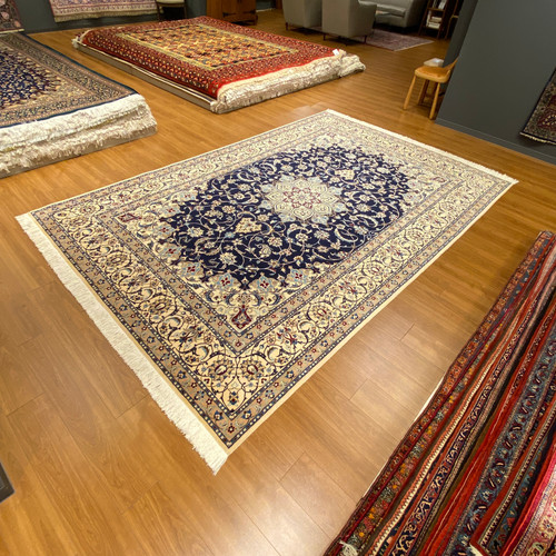 額入り絨毯　73×117 cm 117×73cm アフガニスタン手織り絨毯 カールモハメディ - Decorworks