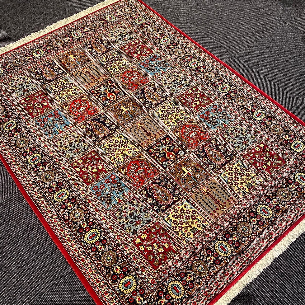 サムネイル： クム産　ウール　No.437099　194cm×141cm