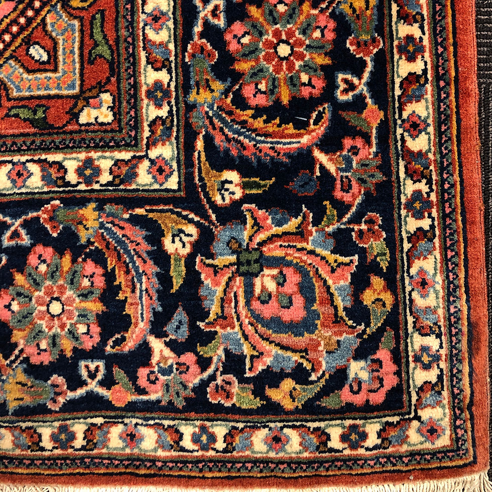 サムネイル： カシャーン産　1950年代　No.453008　212cm×134cm