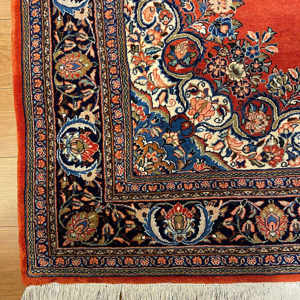 サムネイル： アラーク産　1970年代　No.291005　211cm×134cm