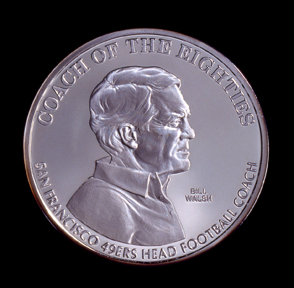 Bill Walsh Commemorative Coin