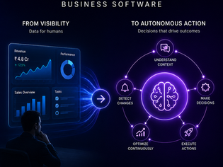 From Dashboards to Decisions: The Future of Autonomous Business Software