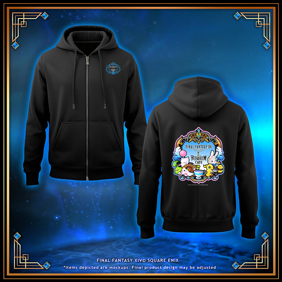 Thumbnail: FFXIV x Requiem Cafe Collab Mega Bundle