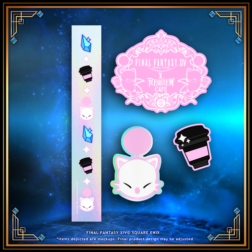FFXIV x Requiem Cafe Collab Lanyard Bundle | ITEM SHOP