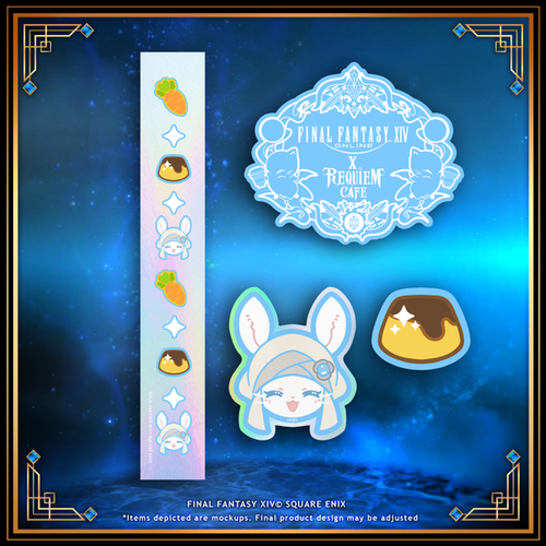 FFXIV x Requiem Cafe Collab Lanyard Bundle | ITEM SHOP