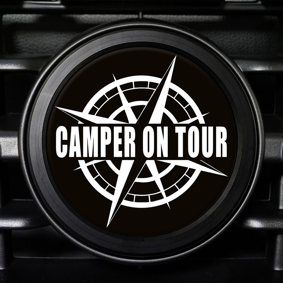 Thumbnail: Wechsel-Emblem Camper on Tour - Kompass