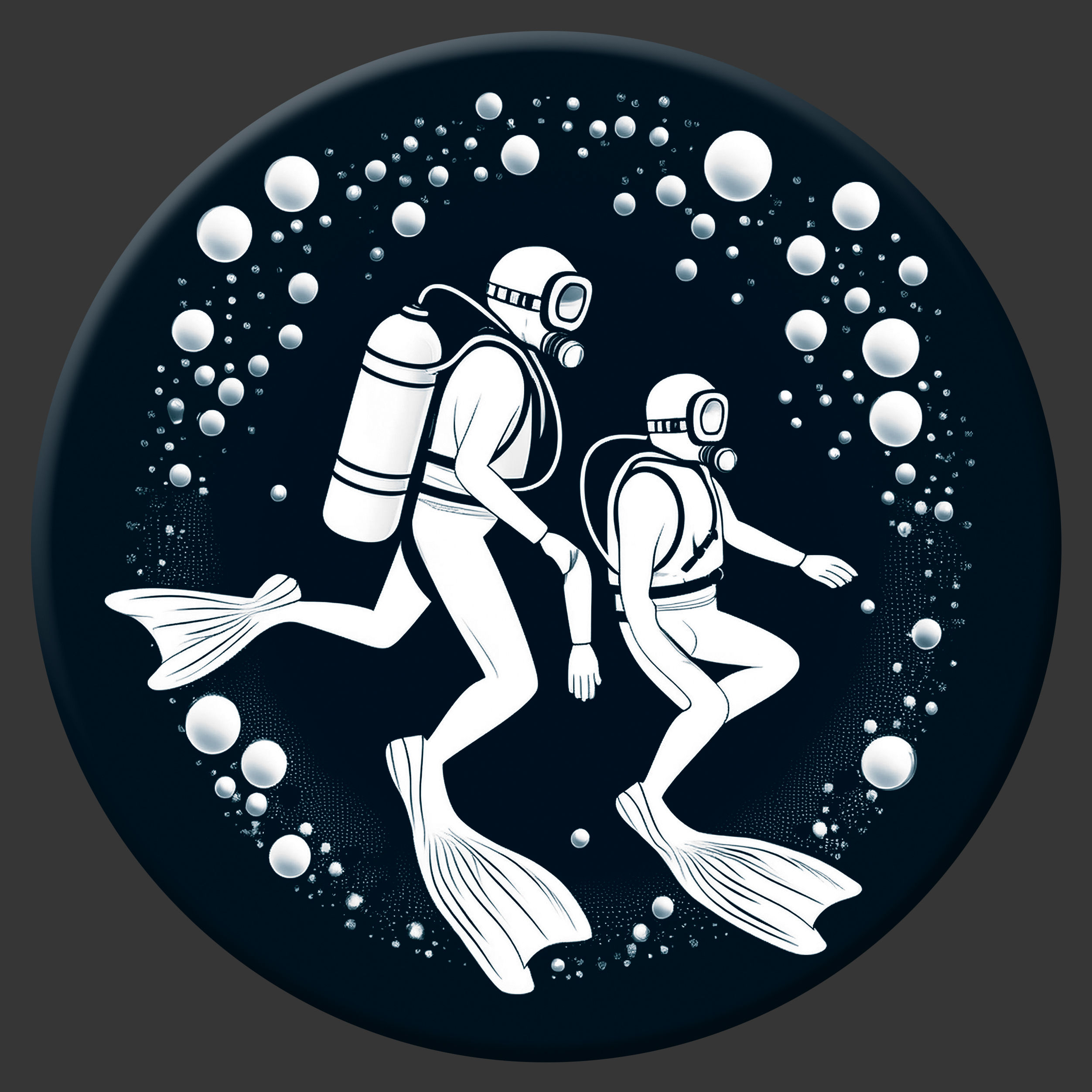 Wechsel-Emblem Diving